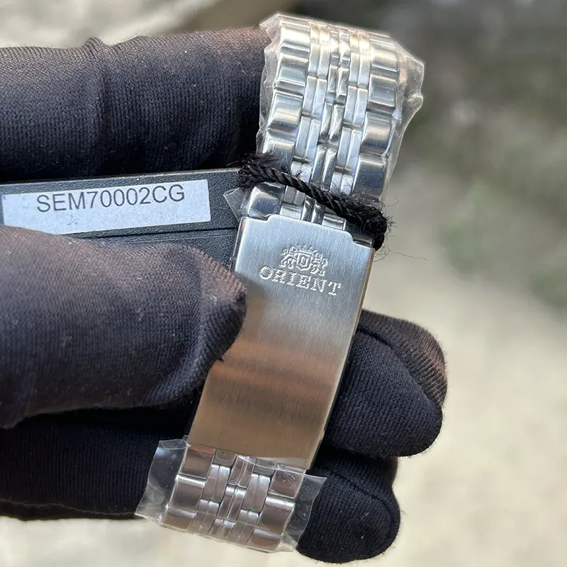 Orient NOS Diastar Cream Dial Men's Watch- SEM70002CG